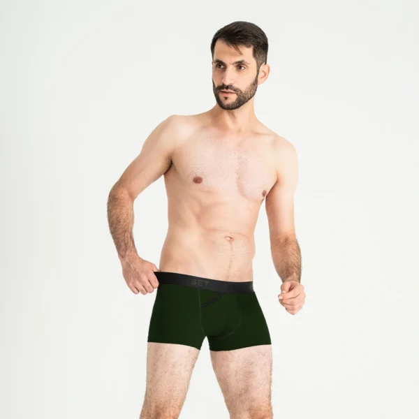 Pánske anatomické boxerky Anatomic Classic 2.0 Black Series, tmavozelená
