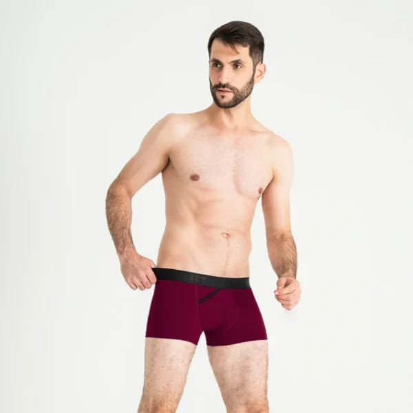 Pánske anatomické boxerky Anatomic Classic 2.0 Black Series, marsala