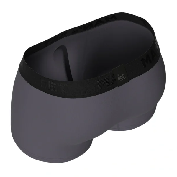 Pánske anatomické boxerky Anatomic Classic 1.2 grafitové – MAN'S SET – zozadu