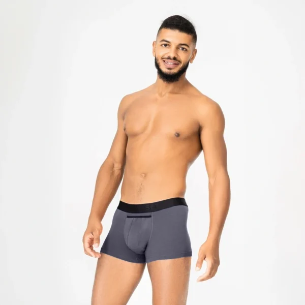Pánske anatomické boxerky Anatomic Classic 1.2 Black Series, grafitové