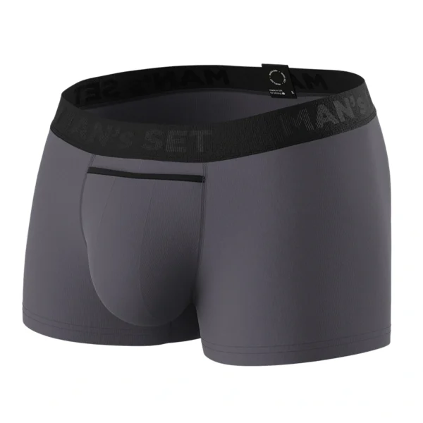 Pánske anatomické boxerky Anatomic Classic 1.2 grafitové – MAN'S SET