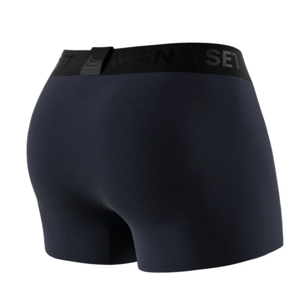 Pánske anatomické boxerky Anatomic Classic 2.0 tmavomodré – MAN'S SET – detail strihu