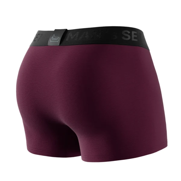 Pánske anatomické boxerky Anatomic Classic 2.0 marsala – MAN'S SET – detail strihu