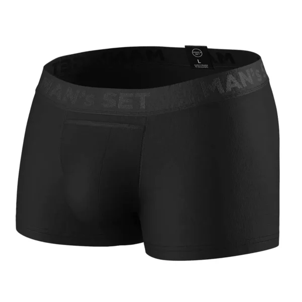 Pánske anatomické boxerky Anatomic Classic 1.2 čierne – MAN'S SET