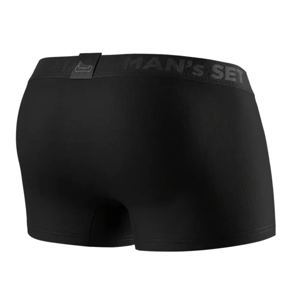 Pánske anatomické boxerky Anatomic Classic 1.2 čierne – MAN'S SET – detail strihu
