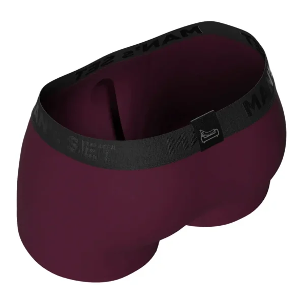 Pánske anatomické boxerky Anatomic Classic 1.2 marsala – MAN'S SET – zozadu