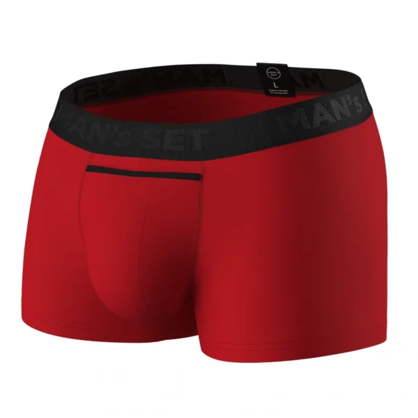 Pánske anatomické boxerky Anatomic Classic 1.2 červená – MAN'S SET