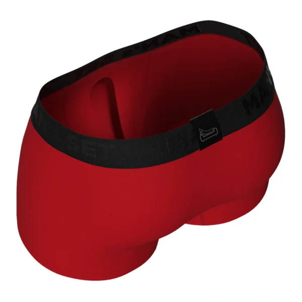 Pánske anatomické boxerky Anatomic Classic 1.2 červená – MAN'S SET – detail strihu