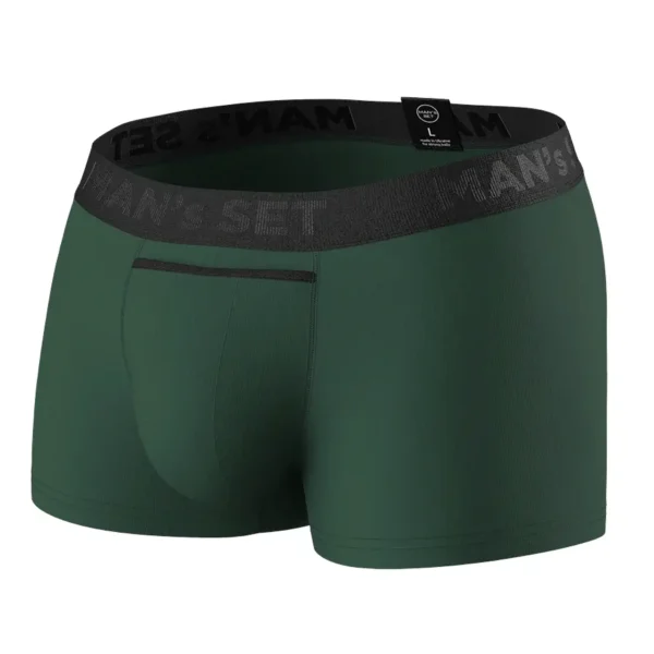 Pánske anatomické boxerky Anatomic Classic 1.2 tmavozelená – MAN'S SET