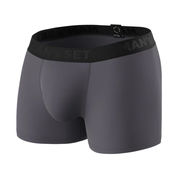 Pánske anatomické boxerky Anatomic Intimate 2.1 grafitové – MAN'S SET