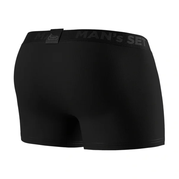 Pánske anatomické boxerky Anatomic Intimate 2.1 čierne – MAN'S SET – zozadu