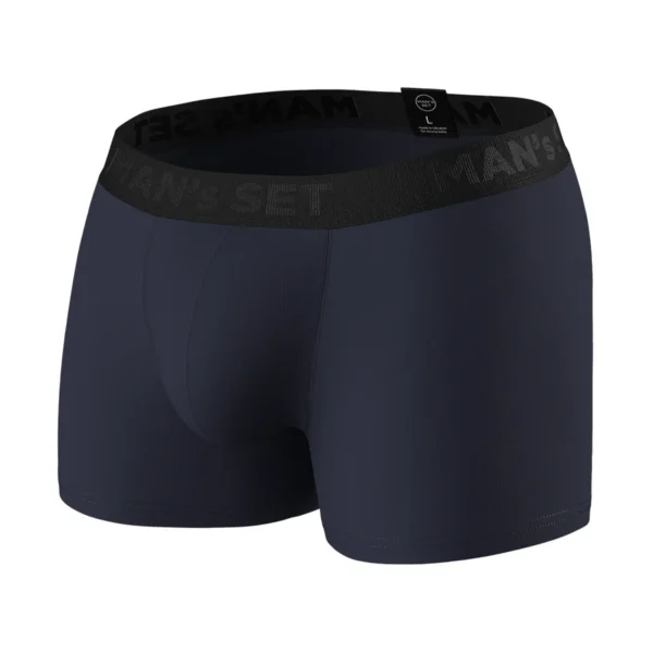 Pánske anatomické boxerky, Anatomic Intimate 2.1 Black Series, tmavomodré